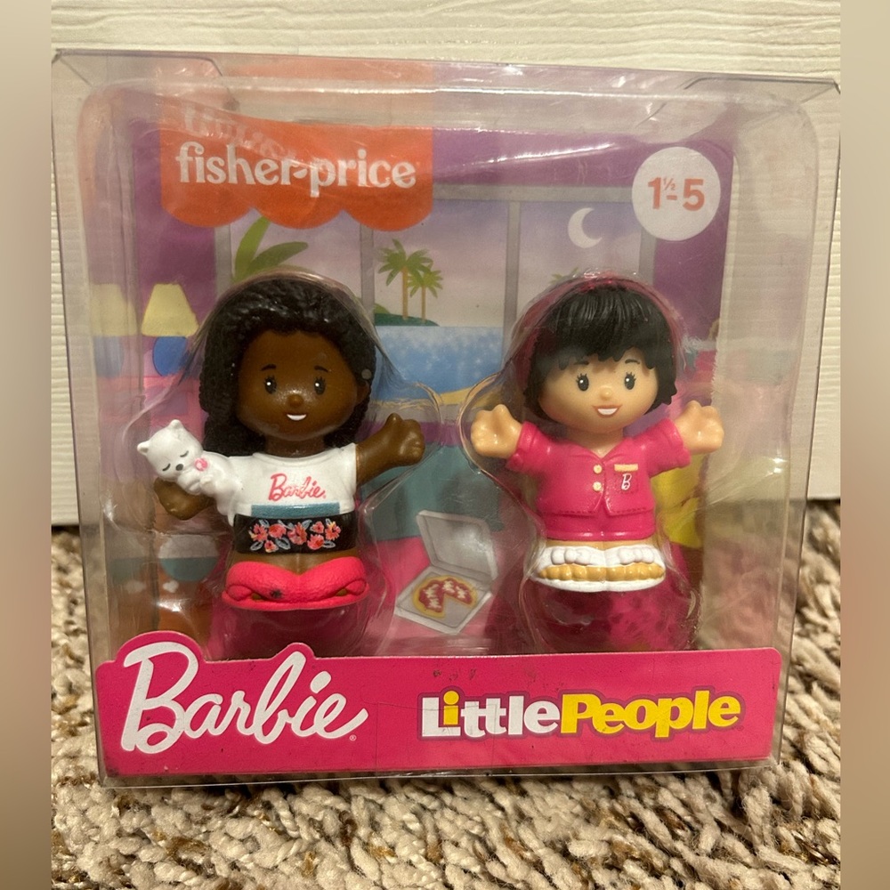 New Little People Barbie Figures